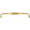 Jeffrey Alexander 12" Center-to-Center Brushed Gold Audrey Appliance Handle 278-12BG - alternate 4